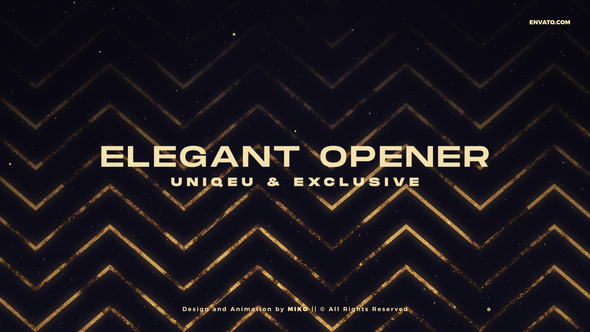 Elegant Opener - VideoHive 31152948