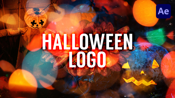 Halloween Logo Openers template preview