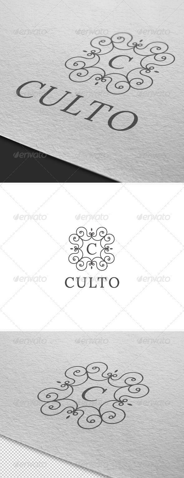Culto - Logo Template - Crests Logo Templates