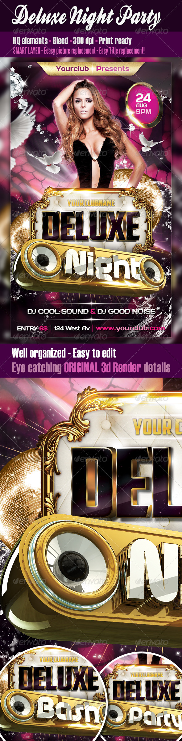Deluxe Night Party - Clubs & Parties Events
