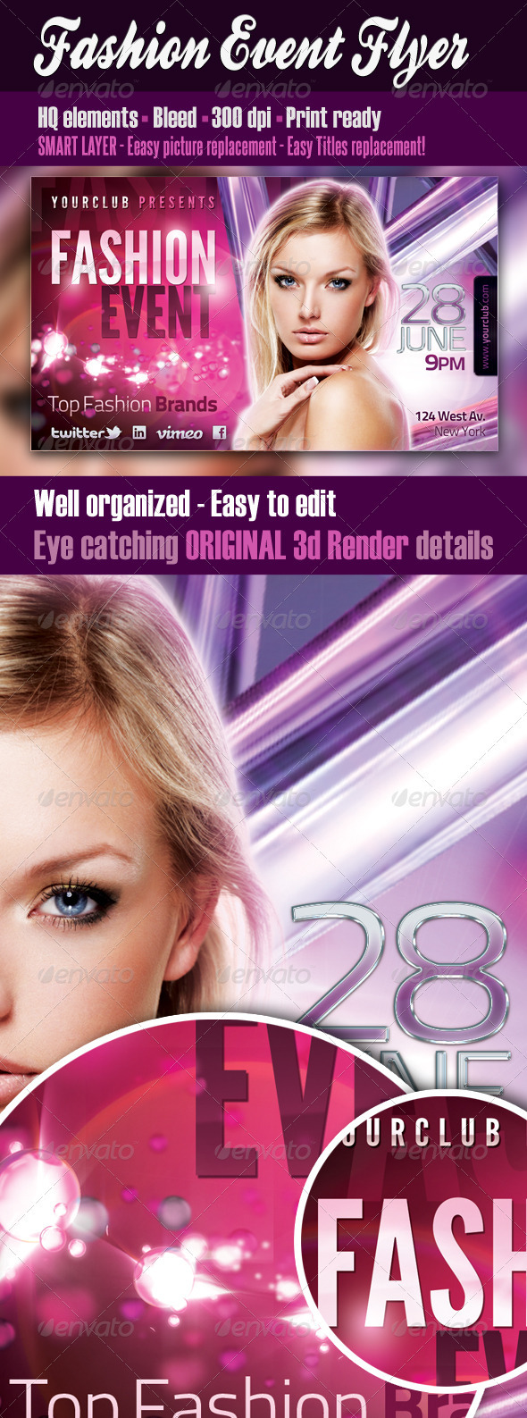 Fashion Event Flyer - Events Flyers