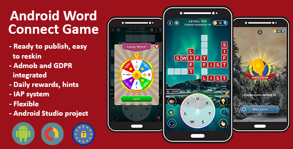 Word Connect Android Game by trimax | CodeCanyon