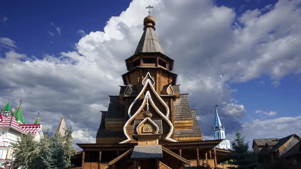 Church of St, Nicholas in Izmailovsky Kremlin (Kremlin in Izmailovo), Moscow, Russia