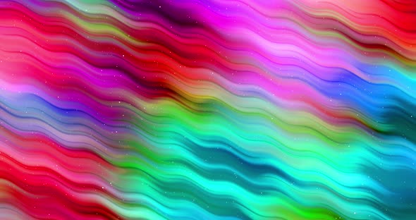 Abstract colorful lines animation. Multicolor liquid background. Beautiful gradient texture
