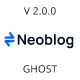 Neoblog - Masonry Ghost Blog and Magazine Theme