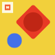 Blue Ball HTML5 CONSTRUCT 3