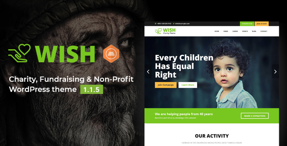 Wish - Charity - ThemeForest 19696926