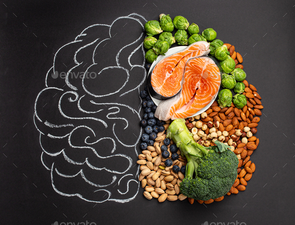 Food for healthy brain - Stock Photo - Images