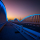 Amazing night dubai VIP bridge with beautiful sunset. Private ro - PhotoDune Item for Sale
