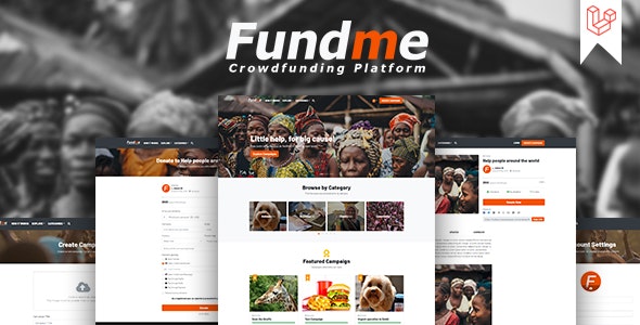Fundme - Crowdfunding - CodeCanyon 18276382