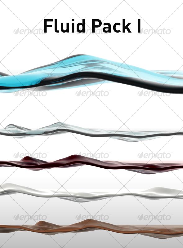 Fluid Pack I - Abstract 3D Renders