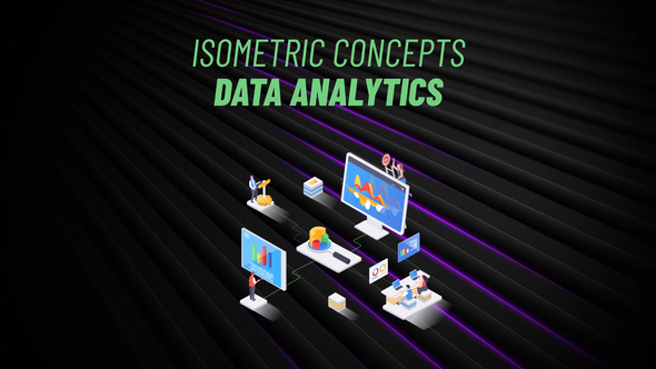 Data Analytics - Isometric Concept
