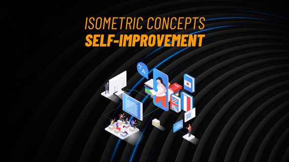 Self-Improvement - Isometric Concept