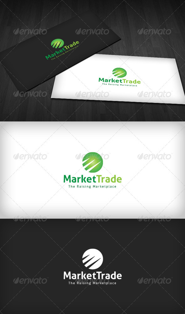 Market Trade Logo - Vector Abstract