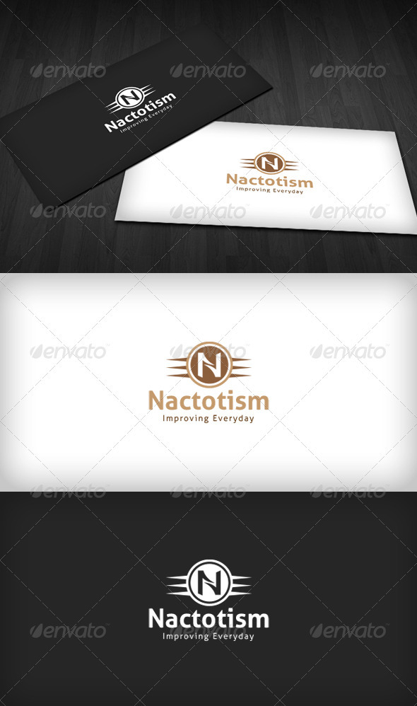 Nactotism Logo - Letters Logo Templates