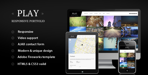 Play - Responsive - ThemeForest 2854100