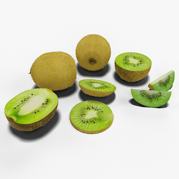 Kiwi Fruits - 3Docean 29928020