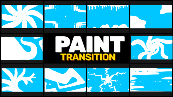 Paint Transition // After Effects