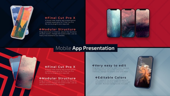Phone App Presentation For Final Cut Pro
