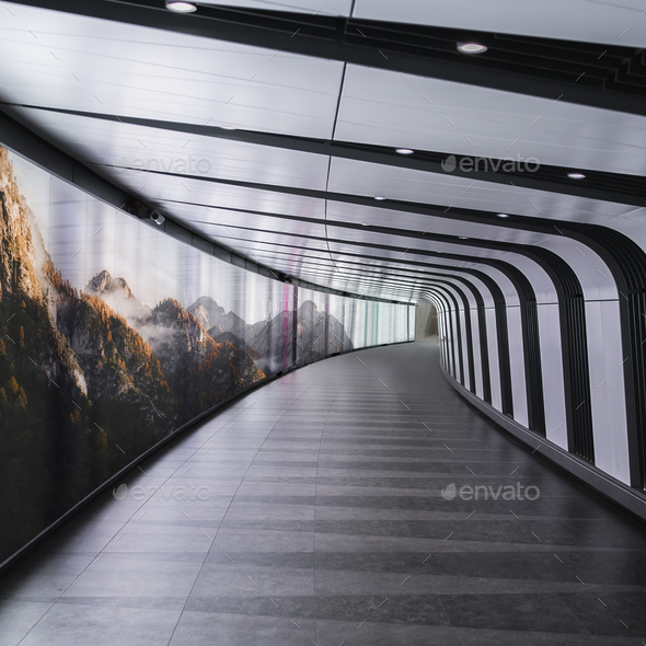 The Kings Cross tunnel in London