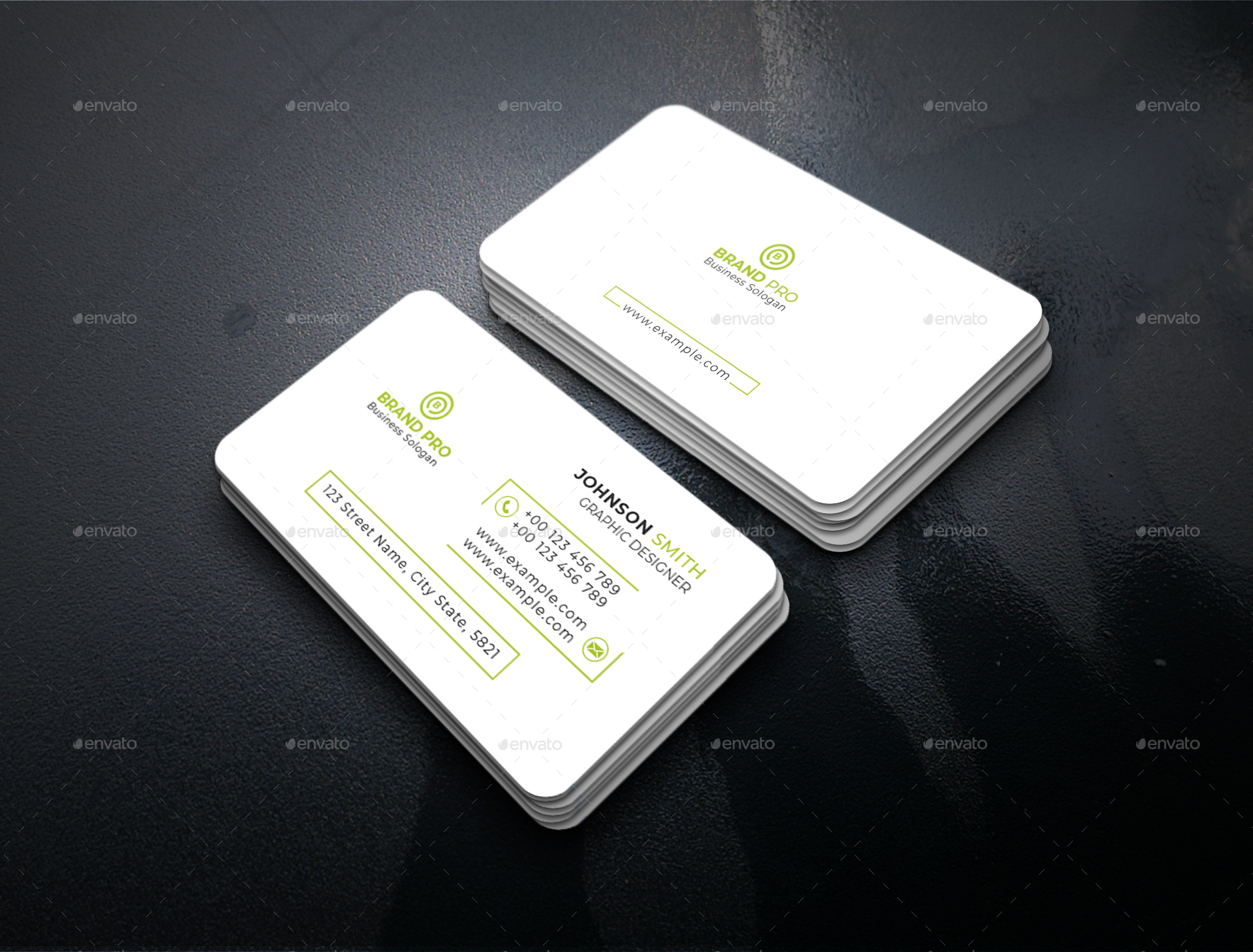 Corporate Business Card, Print Templates | GraphicRiver