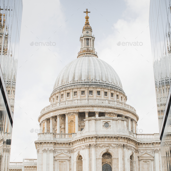 St. Paul's Cathedral in central London, United Kingdom