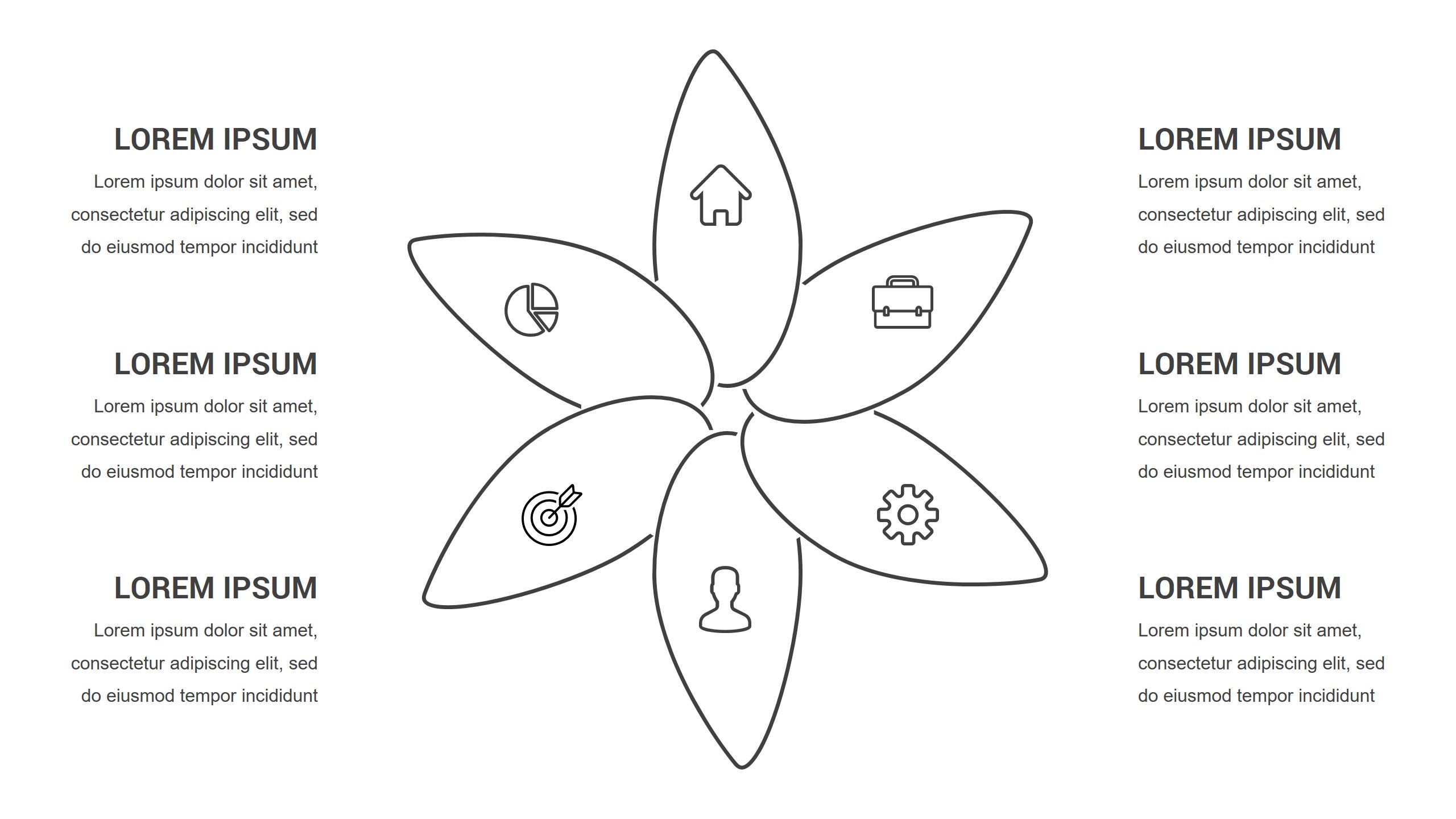 Linear Infographics Google Slides Template Diagrams, Presentation Templates