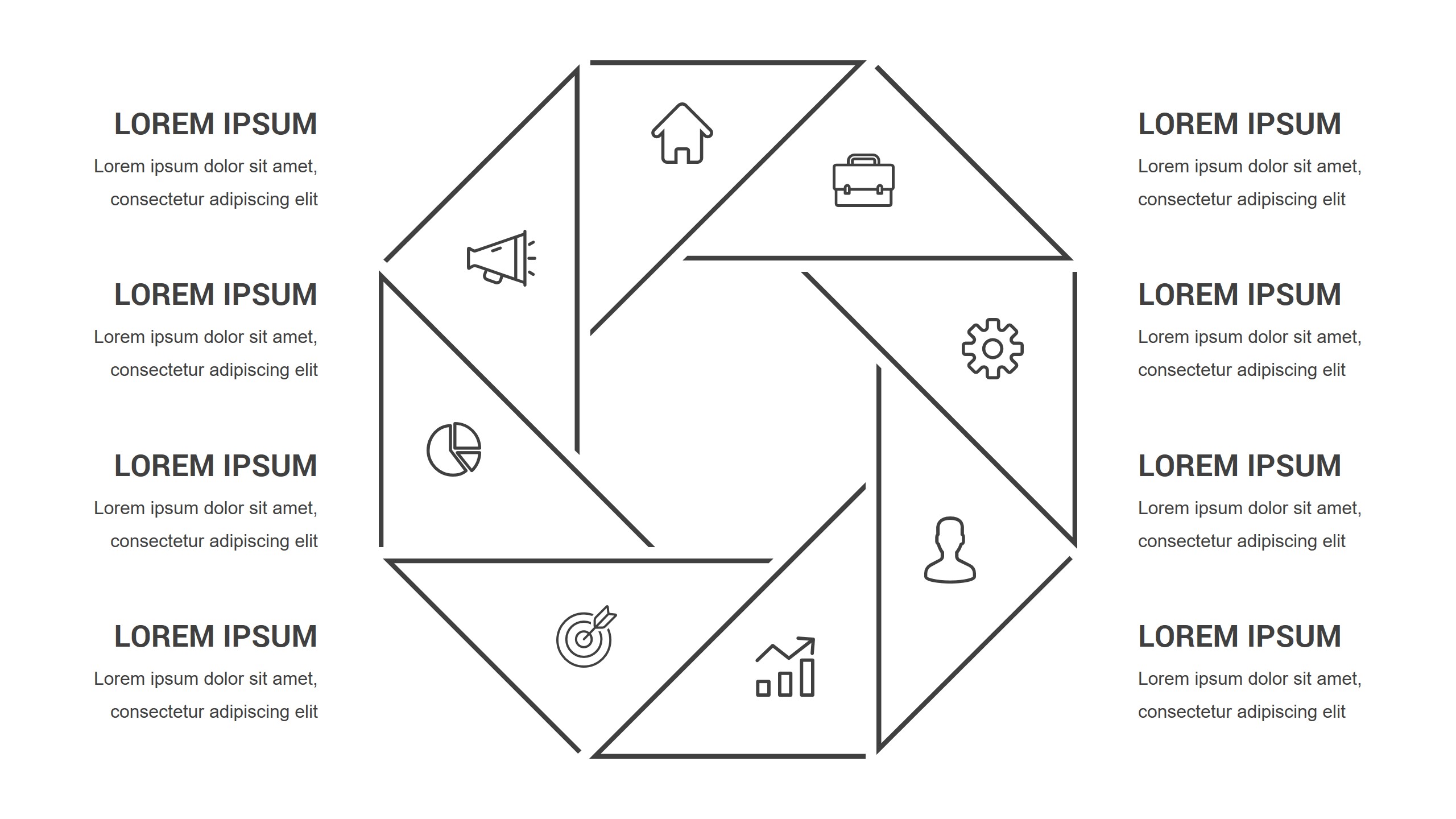 Linear Infographics Google Slides Template Diagrams, Presentation Templates