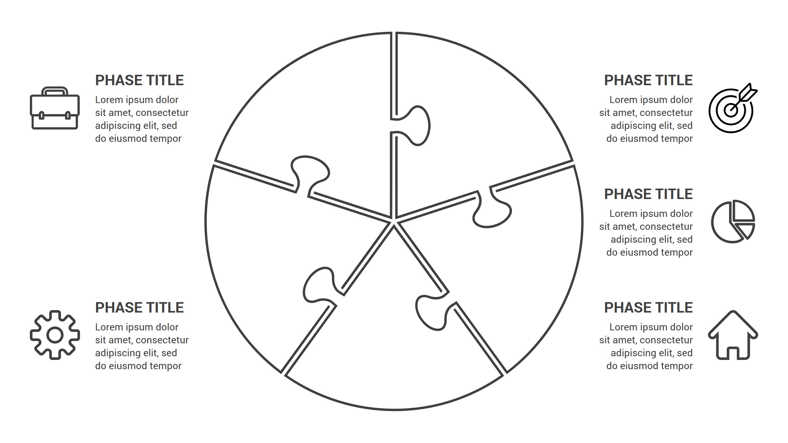 Linear Infographics Google Slides Template Diagrams, Presentation Templates