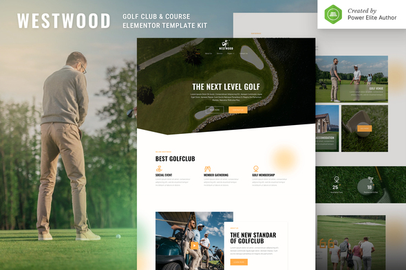 Westwood - Golf - ThemeForest 31243743