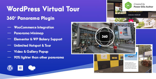 WordPress Virtual Tour 360 Panorama Plugin