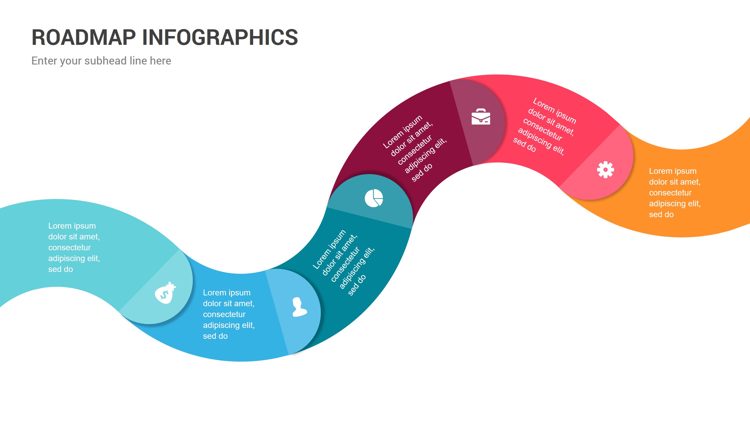 Roadmap Infographics Keynote Template diagrams, Presentation Templates