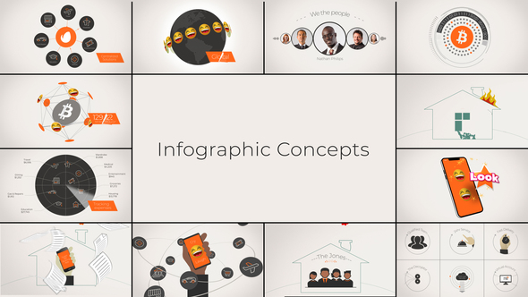 Infographic Concepts - VideoHive 13950344