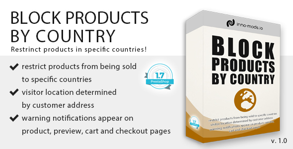 Block Products By Country