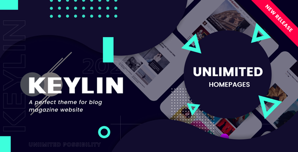 Keylin – WordPress Magazine and Blog Theme