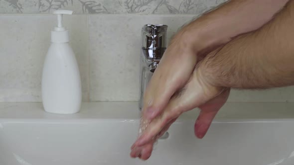 Hand Washing To Prevent Coronavirus Infection