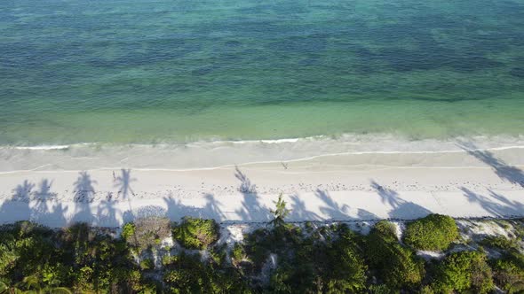 Beautiful Landscape of the Indian Ocean Near the Shore of Zanzibar Tanzania alt