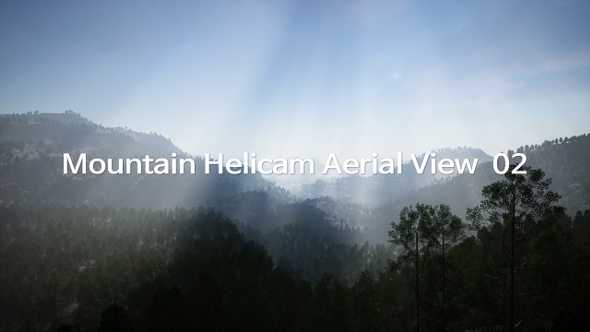 Mountain Helicam Aerial View 02 alt