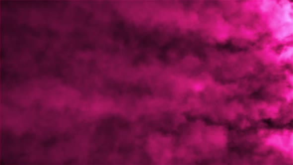 Fast Moving Puffs of Pink Smoke on an Isolated Black Background by  FlashMovie
