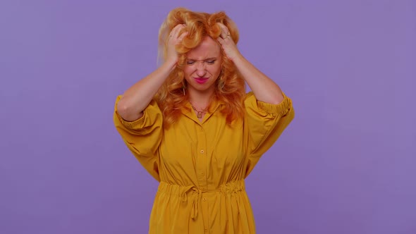 Upset Frustrated Angry Irritated Girl Quarreling Asking Reason of Conflict Why Such Stubborn alt