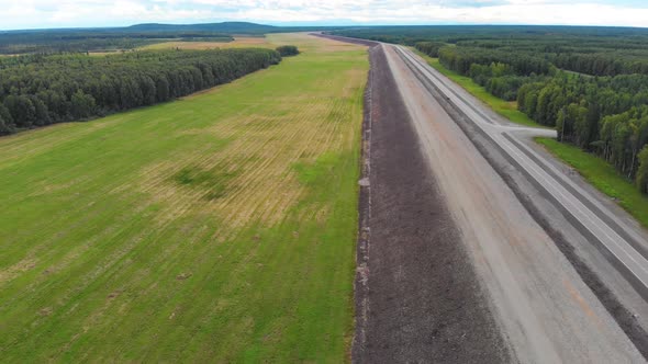 4K Drone Video of Moose Creek Dam, Tanana River Levee and Chena River Lakes Flood Control Project by alt