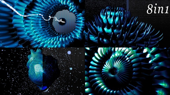 Abstract World - VJ Loop Pack (8in1) alt