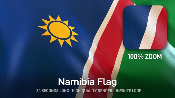 Namibia Flag alt