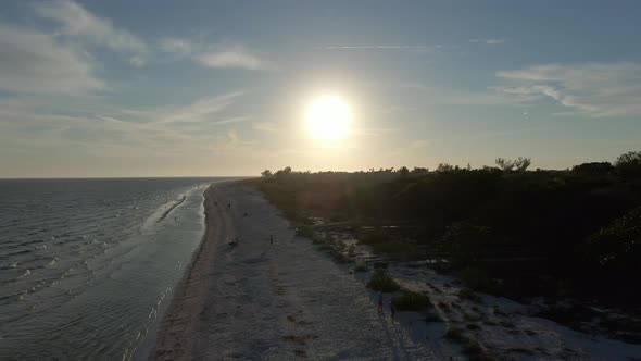 Sanibel Beach At Dusk alt