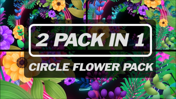 Circle Flower Pack