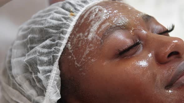 Salon Skincare Facial Treatment Mask Woman Face alt