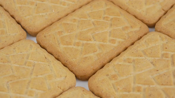 Cookie texture baked