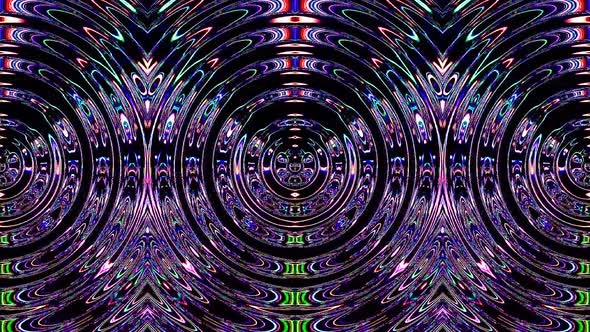 line wave motion, colorful, on a black background alt