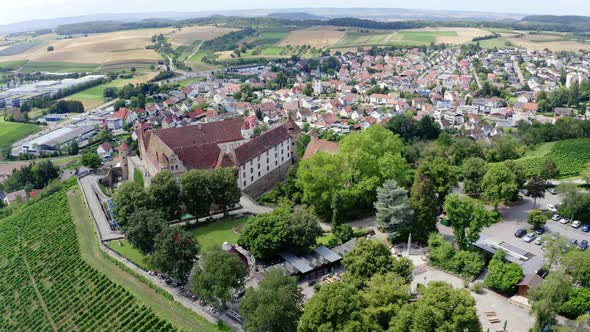 Stettenfels Castle, Untergruppenbach, Baden-Wuerttemberg, Germany alt