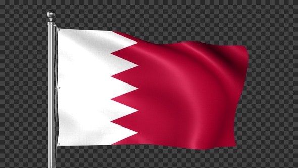 Bahrain Flag alt